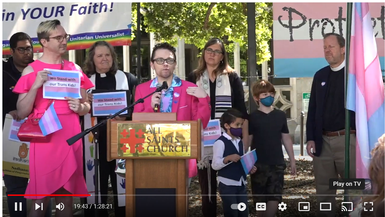 Transgender Day of Visibility-Faith Communities at All Saints Church-Pasadena - 03/31/2023