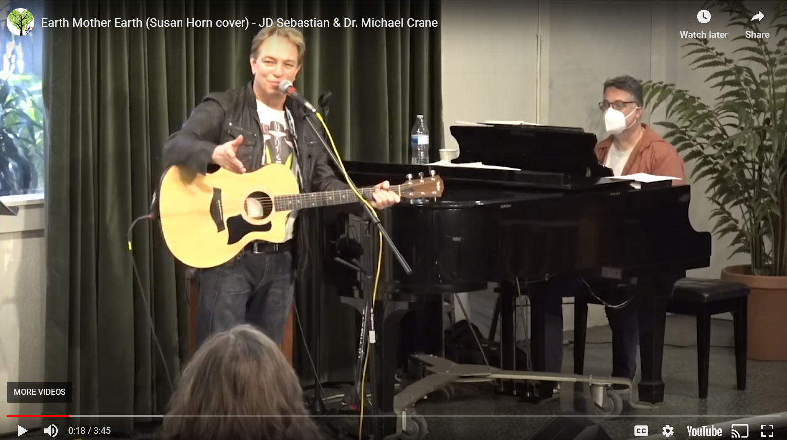 Earth Mother Earth (Susan Horn cover) – JD Sebastian & Dr. Michael Crane