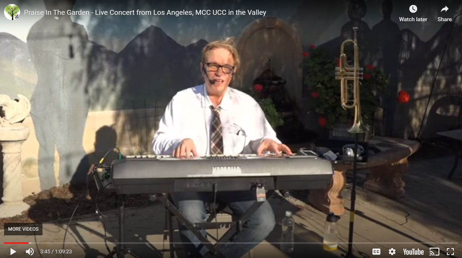 Praise In The Garden - JD Sebastian, January 30, 2022 - MCC UCC in the Valley